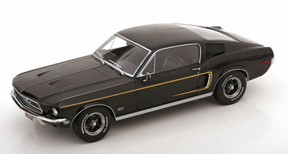 KK-Scale Ford Mustang GT Fastback 1968 black 1:18 Modell