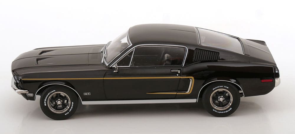 KK-Scale Ford Mustang GT Fastback 1968 black 1:18 Modell