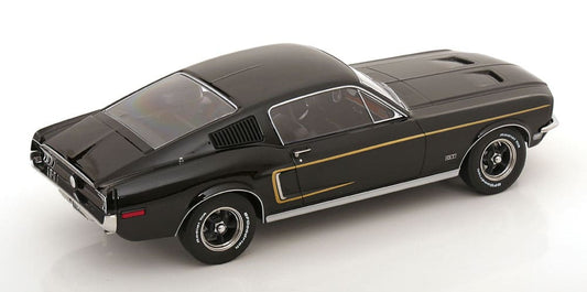 KK-Scale Ford Mustang GT Fastback 1968 black 1:18 Modell