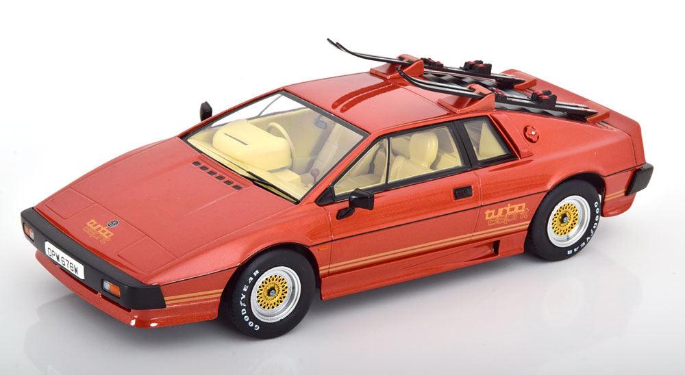 KK - Scale Lotus Esprit Turbo Bond - Version with Ski 1981 - Copper/Gold 1:18 Modell - Artexio