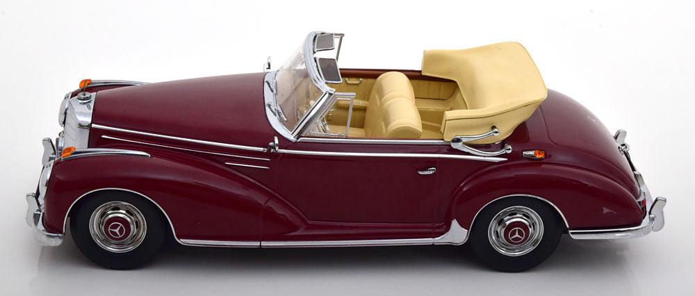 KK - Scale Mercedes 300 SC W188 Cabrio 1957 - Dark Red 1:18 Modell - Artexio