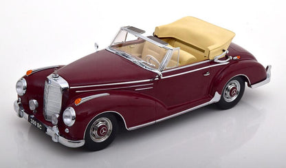 KK - Scale Mercedes 300 SC W188 Cabrio 1957 - Dark Red 1:18 Modell - Artexio