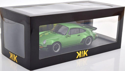 KK - Scale Porsche 911 (930) Turbo 3.0 1976 - Green Metallic 1:18 Modell - Artexio