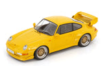 KK - Scale Porsche 911 (993) GT2 BBS Rims 1996 Yellow 1:18 Modell