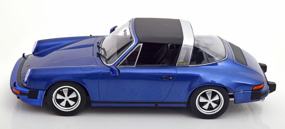 KK - Scale Porsche 911 Carrera 3.0 Targa 1977 - Blue Metallic 1:18 Modell - Artexio