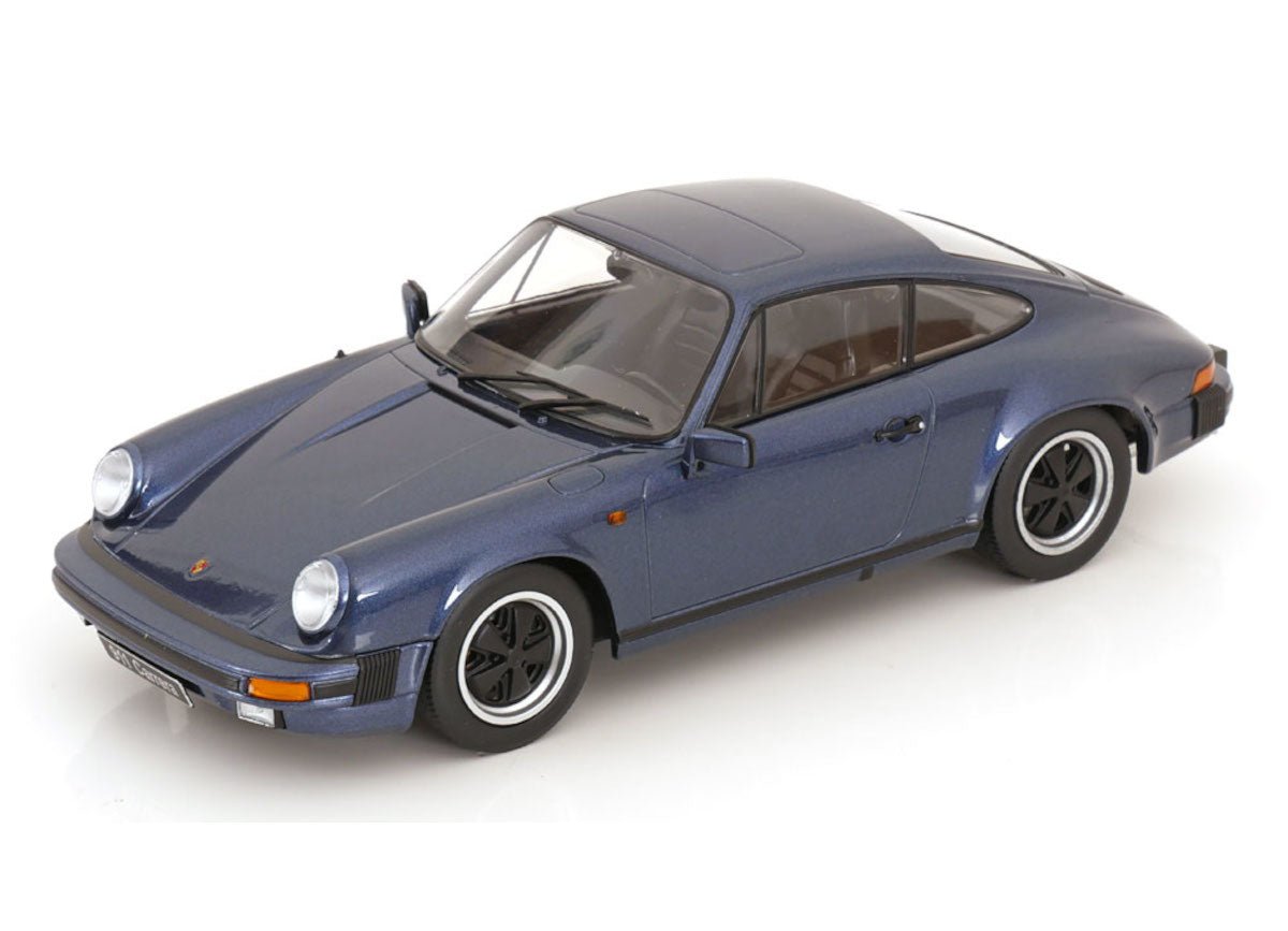 KK-Scale Porsche 911 Carrera Coupe 1983 darkblue metallic 1:18 Modell