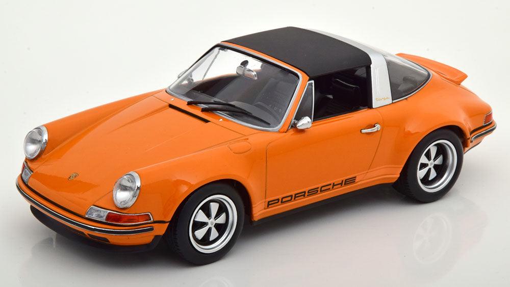 KK - Scale Singer Porsche 911 Targa - Orange 1:18 Modell - Artexio