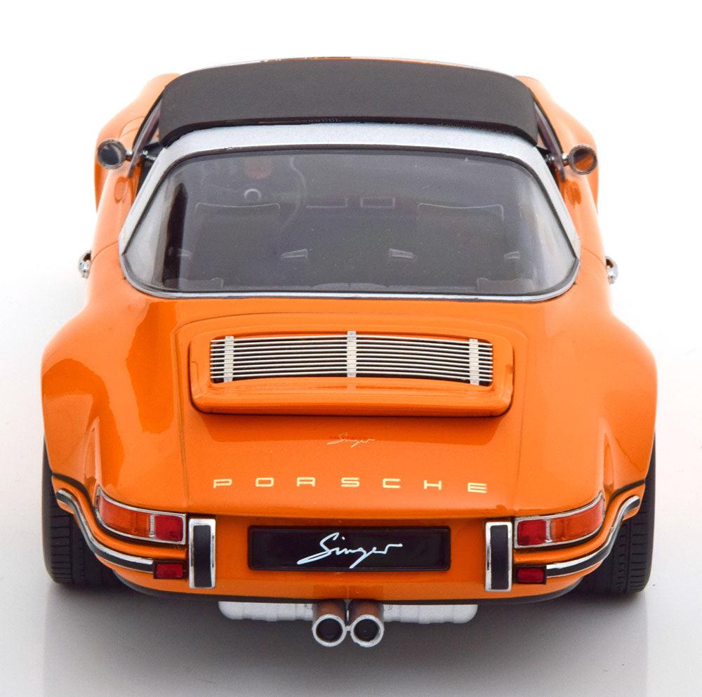 KK - Scale Singer Porsche 911 Targa - Orange 1:18 Modell - Artexio