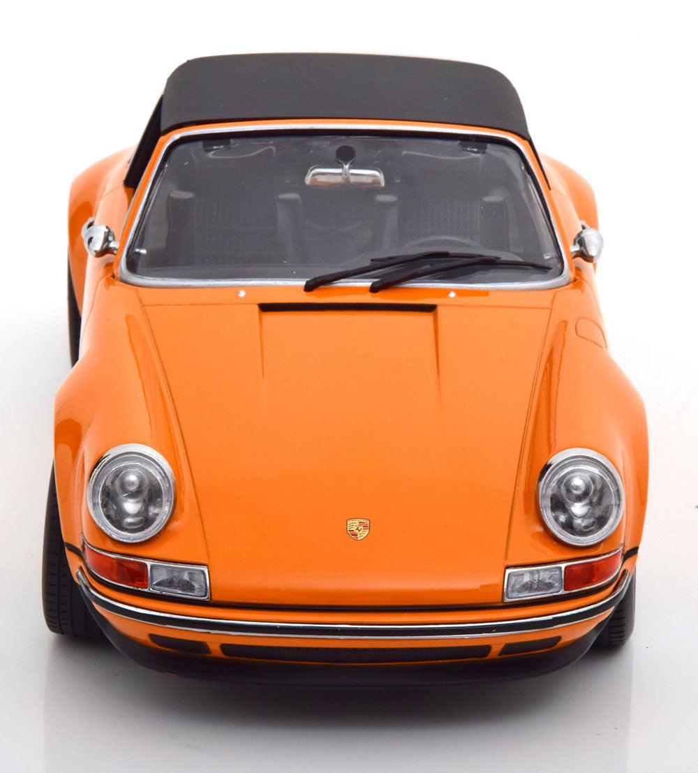 KK - Scale Singer Porsche 911 Targa - Orange 1:18 Modell - Artexio