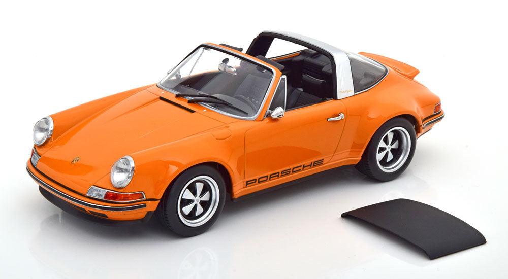 KK - Scale Singer Porsche 911 Targa - Orange 1:18 Modell - Artexio