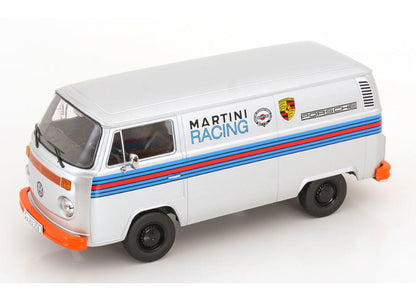KK - Scale Volkswagen T2b Kastenwagen Porsche Martini Racing 1972 Silver 1:18 Modell