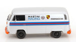 KK - Scale Volkswagen T2b Kastenwagen Porsche Martini Racing 1972 Silver 1:18 Modell