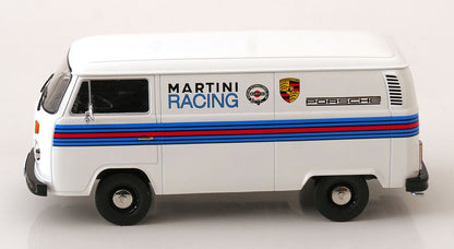 KK - Scale Volkswagen T2b Kastenwagen Porsche Martini Racing 1972 white 1:18 Modell
