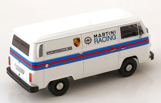KK - Scale Volkswagen T2b Kastenwagen Porsche Martini Racing 1972 white 1:18 Modell