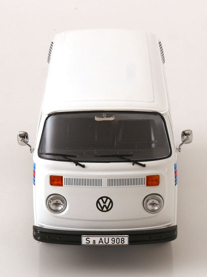 KK - Scale Volkswagen T2b Kastenwagen Porsche Martini Racing 1972 white 1:18 Modell