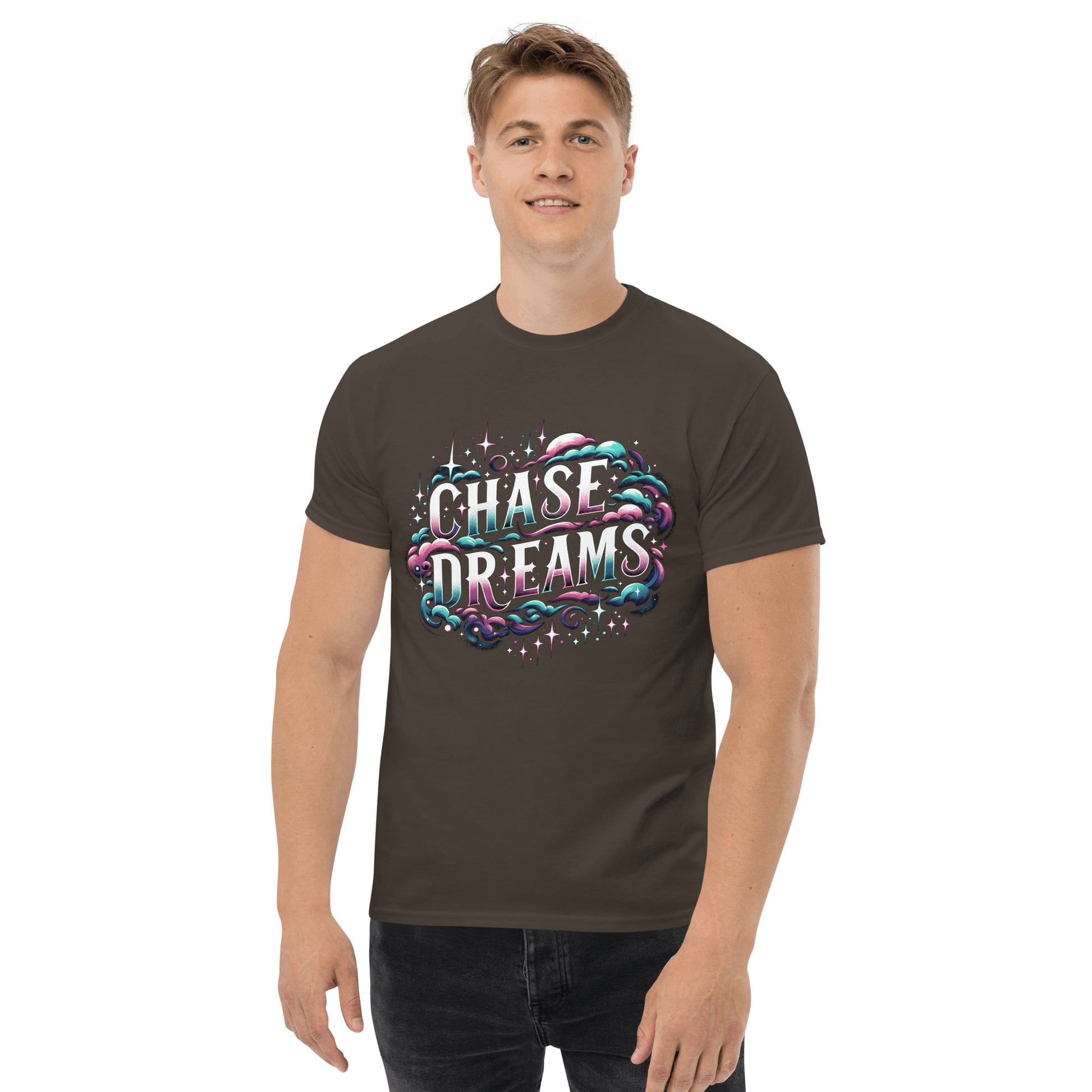 Klassisches Herren - T-Shirt "Chase Dreams" - Artexio