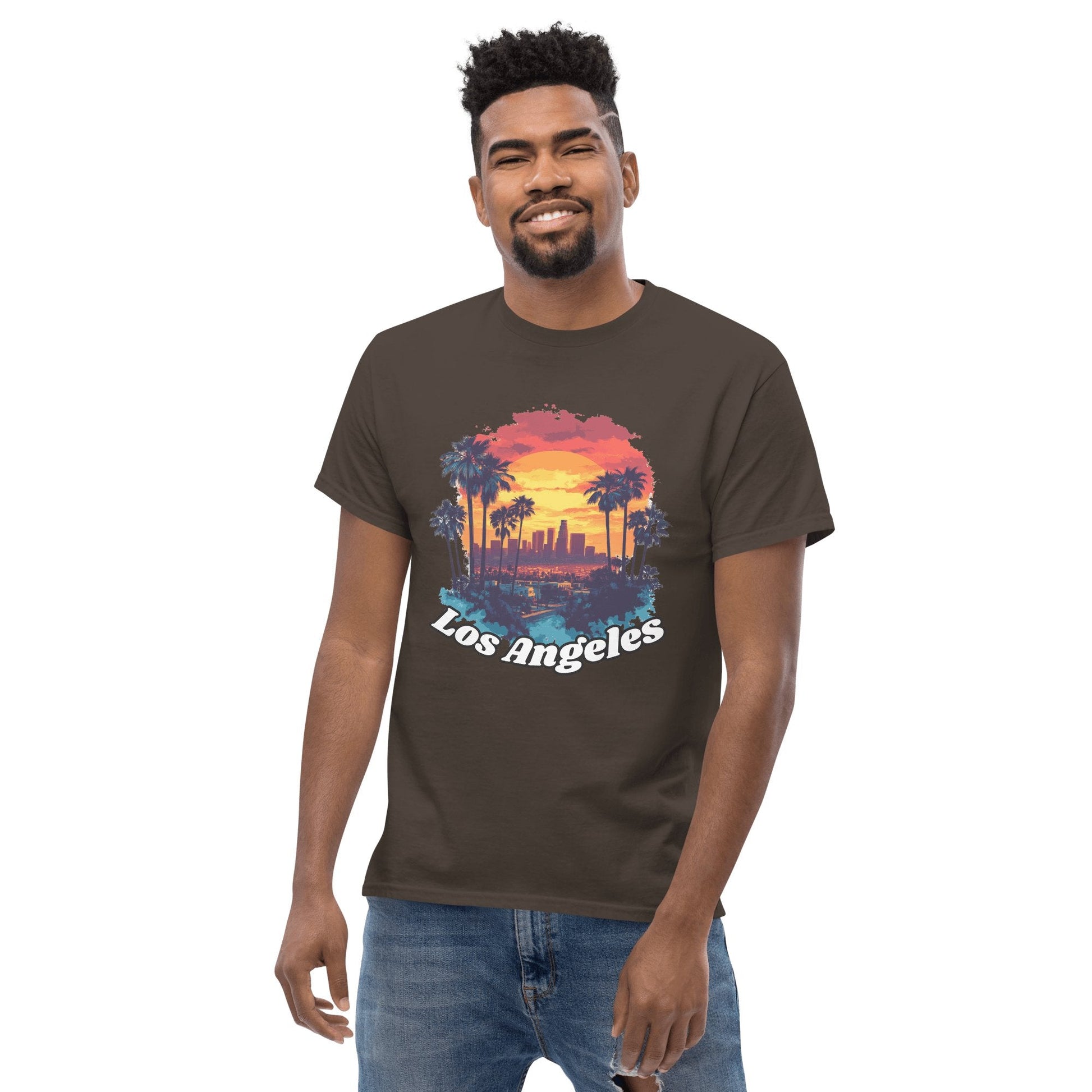 Klassisches Herren T-Shirt "Los Angeles" - Artexio