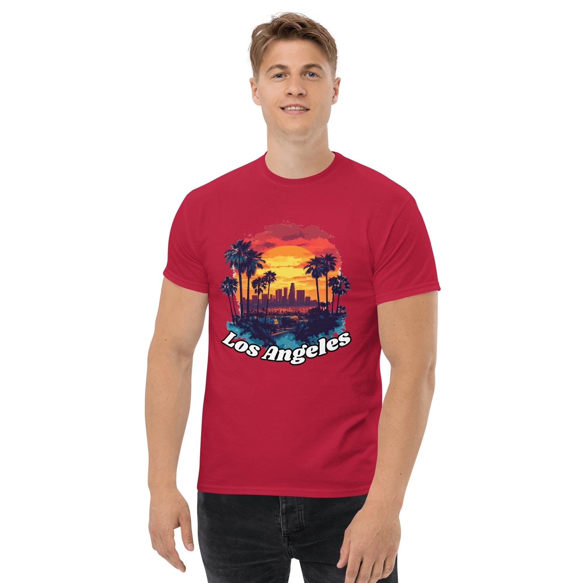 Klassisches Herren T-Shirt "Los Angeles" - Artexio