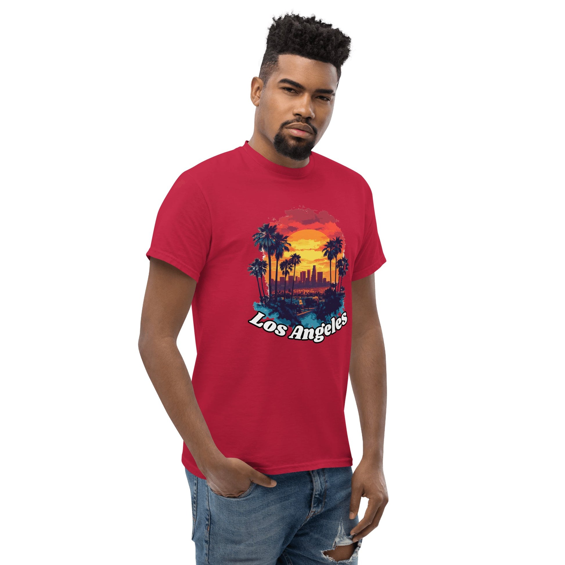 Klassisches Herren T-Shirt "Los Angeles" - Artexio