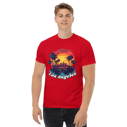 Klassisches Herren T-Shirt "Los Angeles" - Artexio