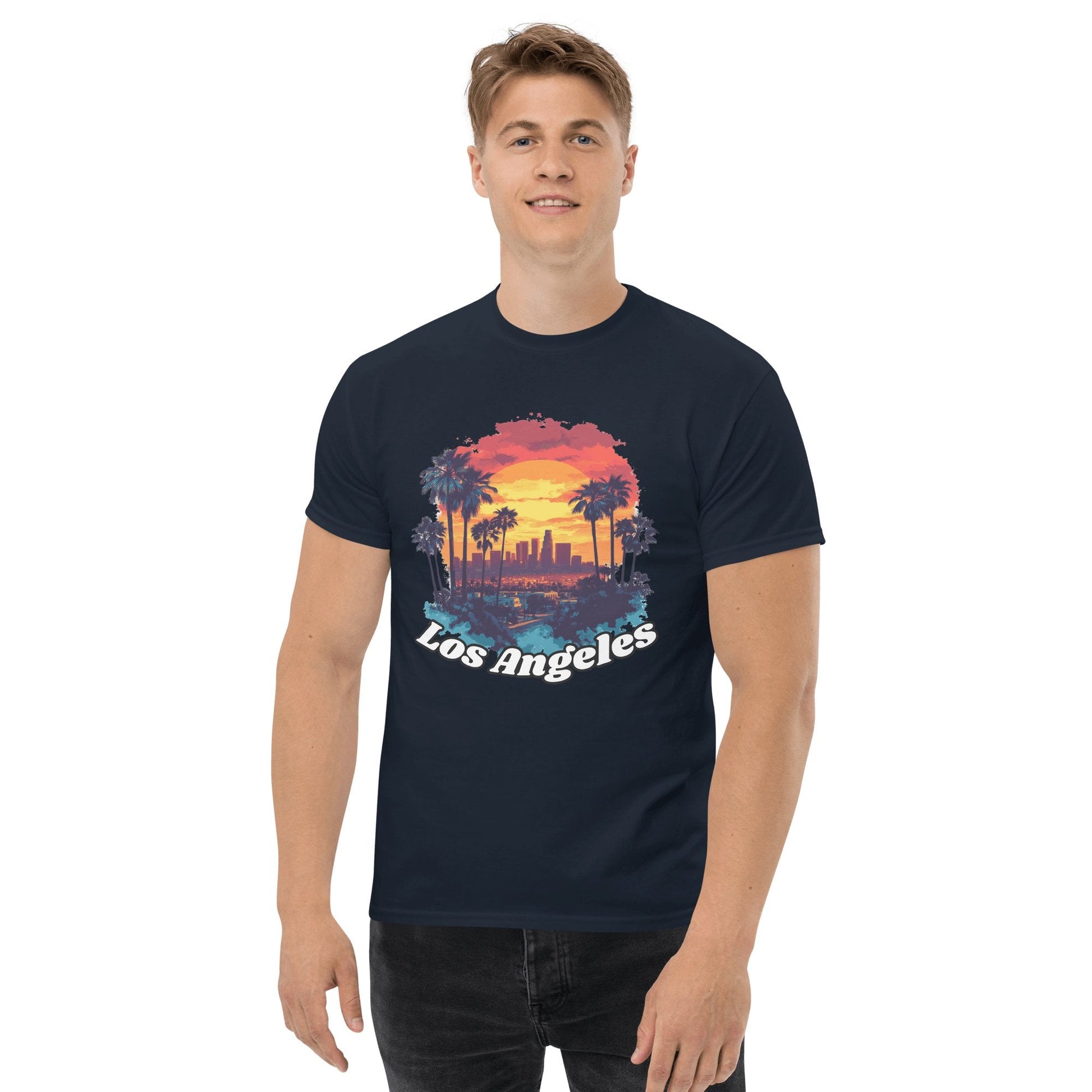 Klassisches Herren T-Shirt "Los Angeles" - Artexio