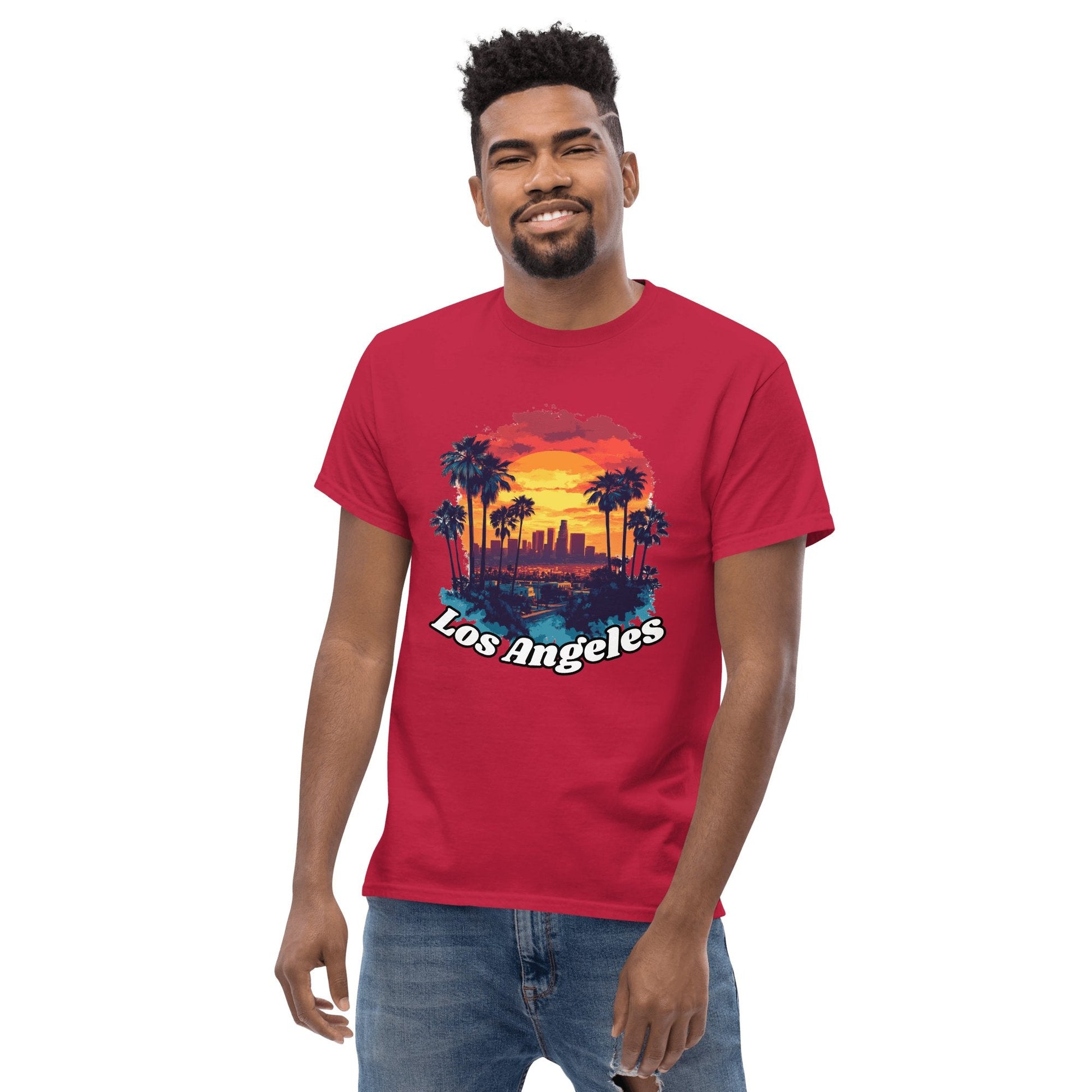 Klassisches Herren T-Shirt "Los Angeles" - Artexio