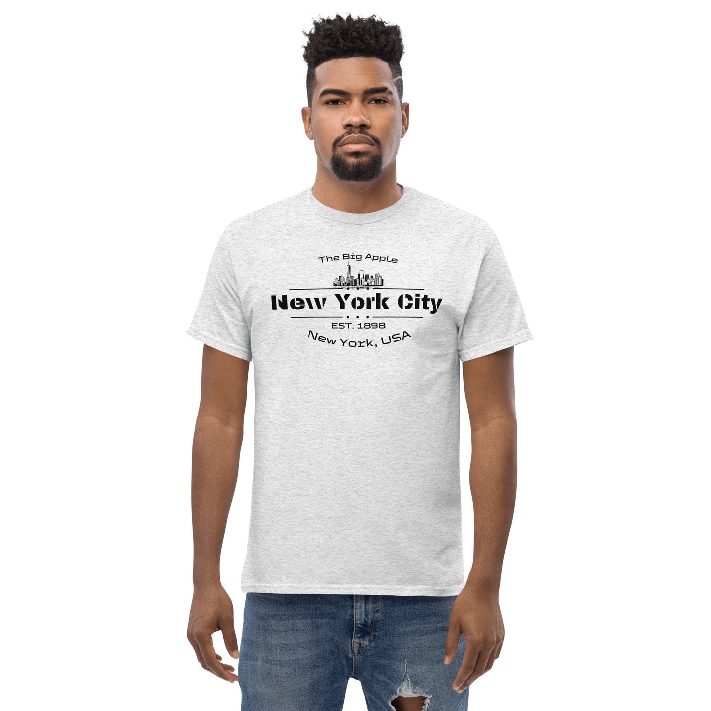 Klassisches Herren T-Shirt "New York City" - Artexio