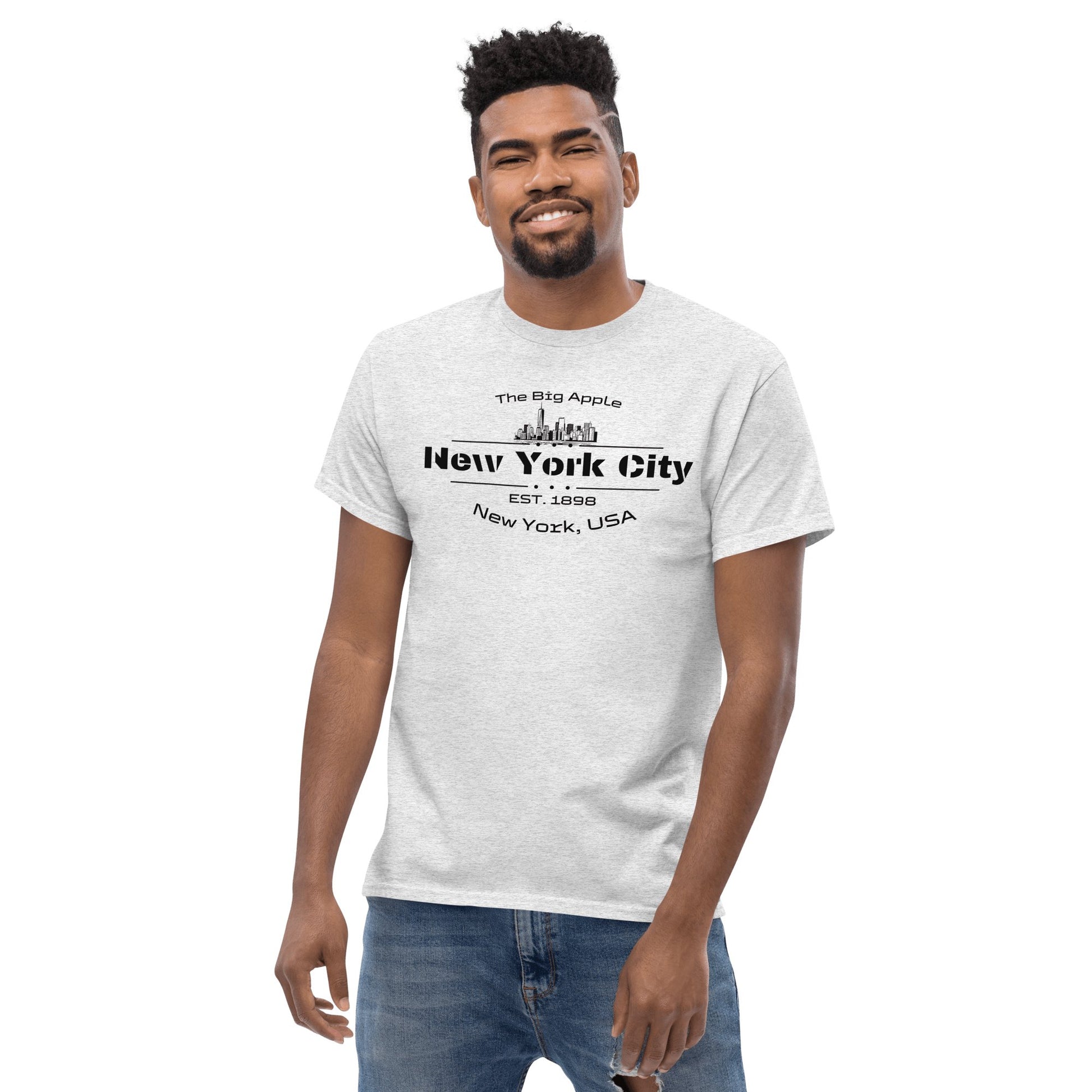 Klassisches Herren T-Shirt "New York City" - Artexio