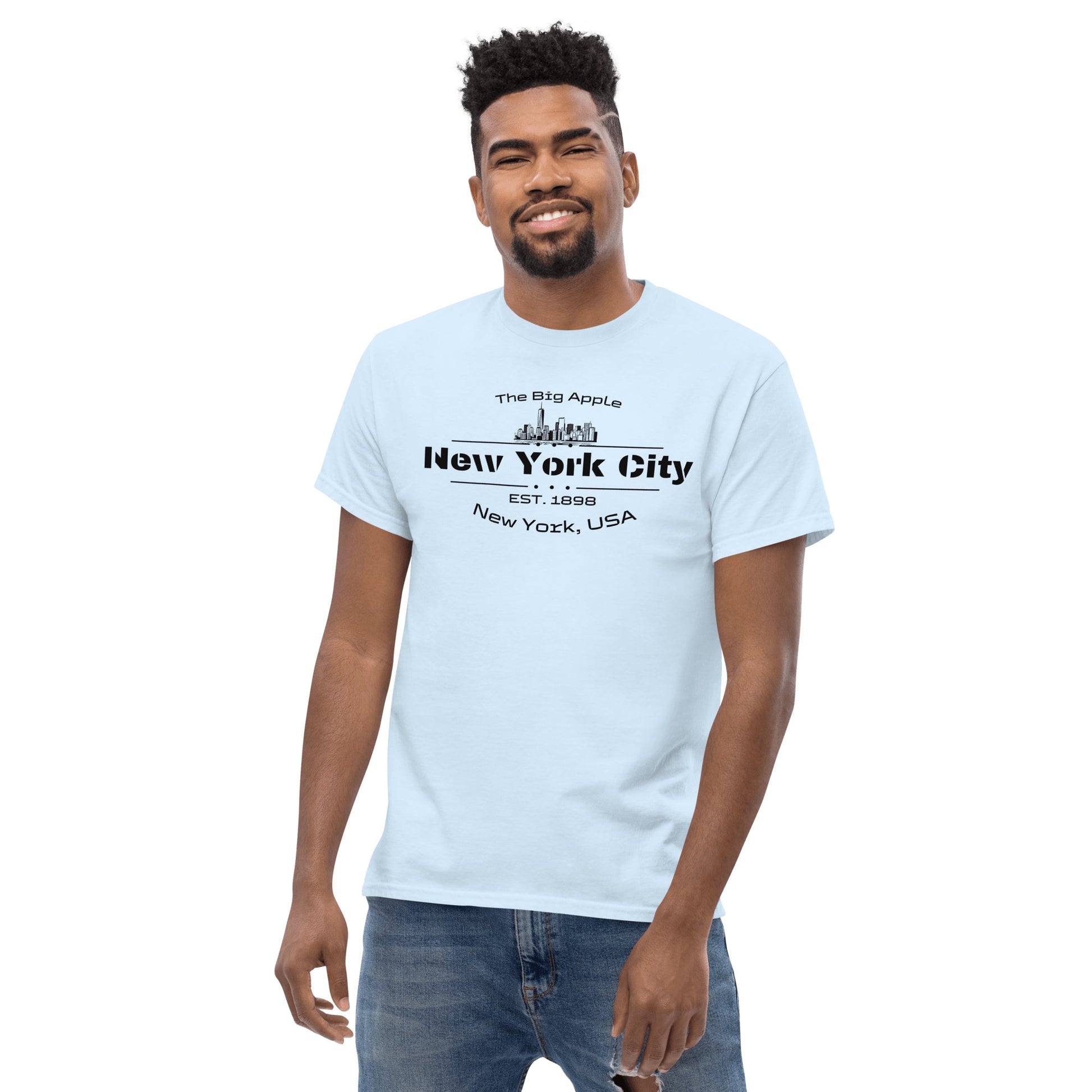 Klassisches Herren T-Shirt "New York City" - Artexio