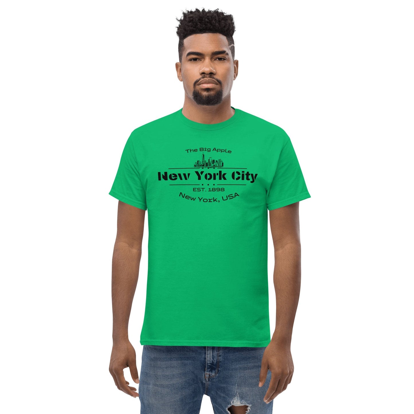 Klassisches Herren T-Shirt "New York City" - Artexio