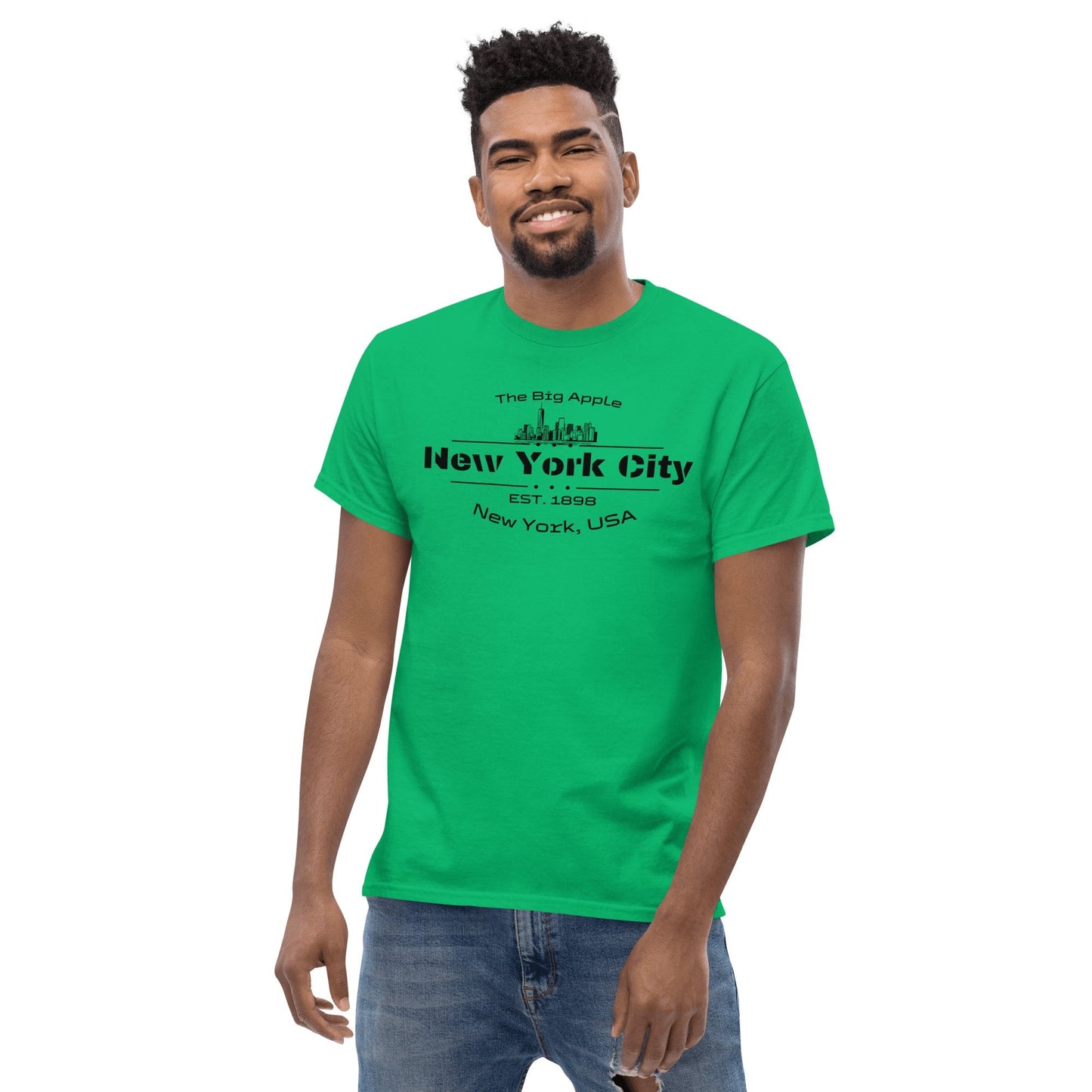 Klassisches Herren T-Shirt "New York City" - Artexio