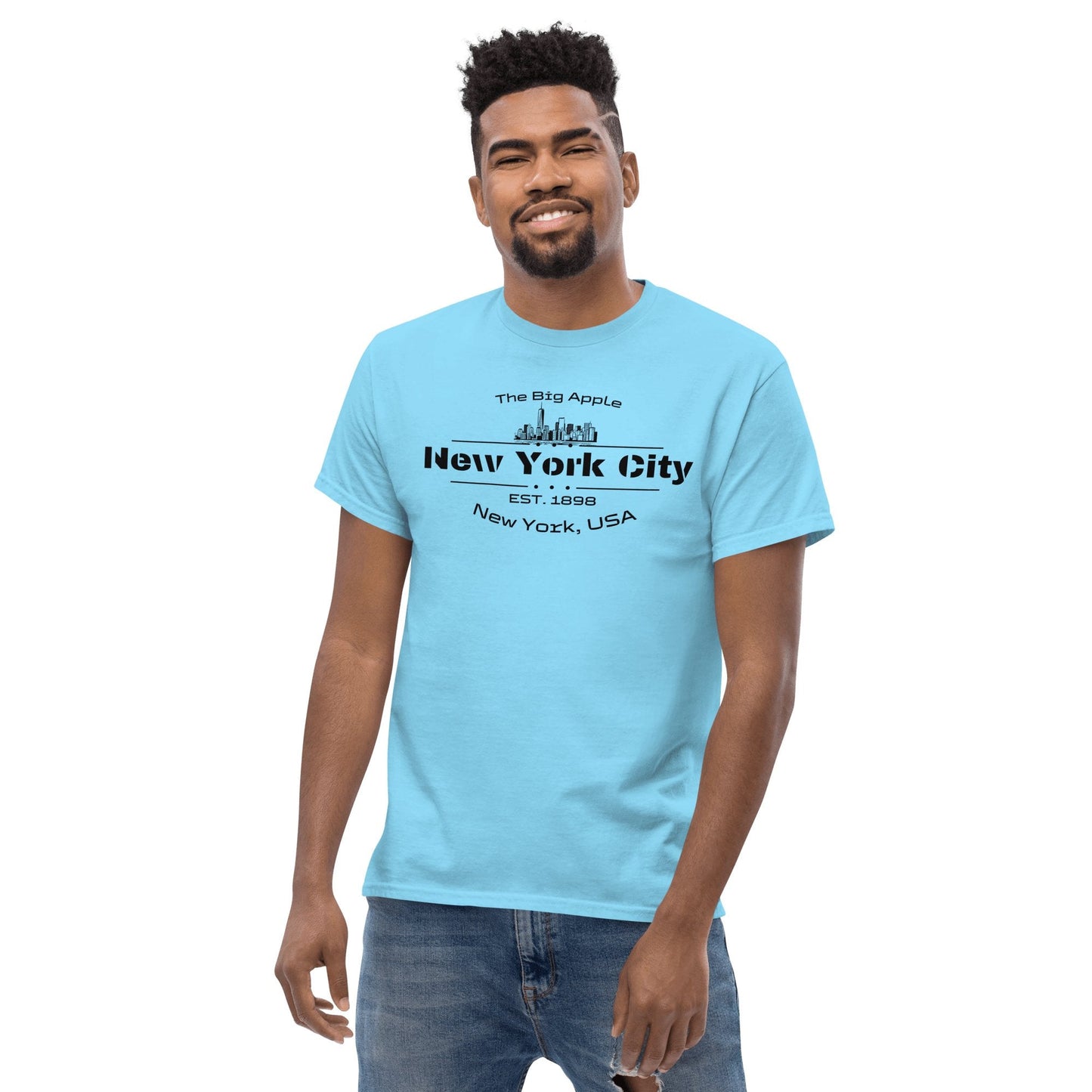 Klassisches Herren T-Shirt "New York City" - Artexio