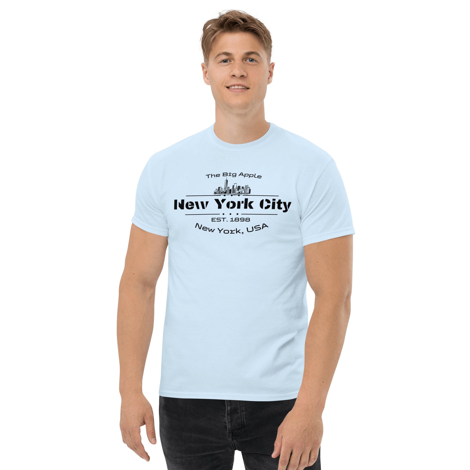 Klassisches Herren T-Shirt "New York City" - Artexio