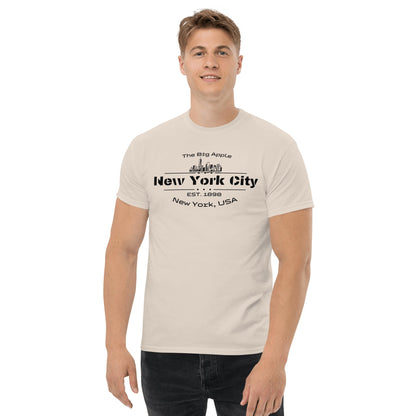 Klassisches Herren T-Shirt "New York City" - Artexio