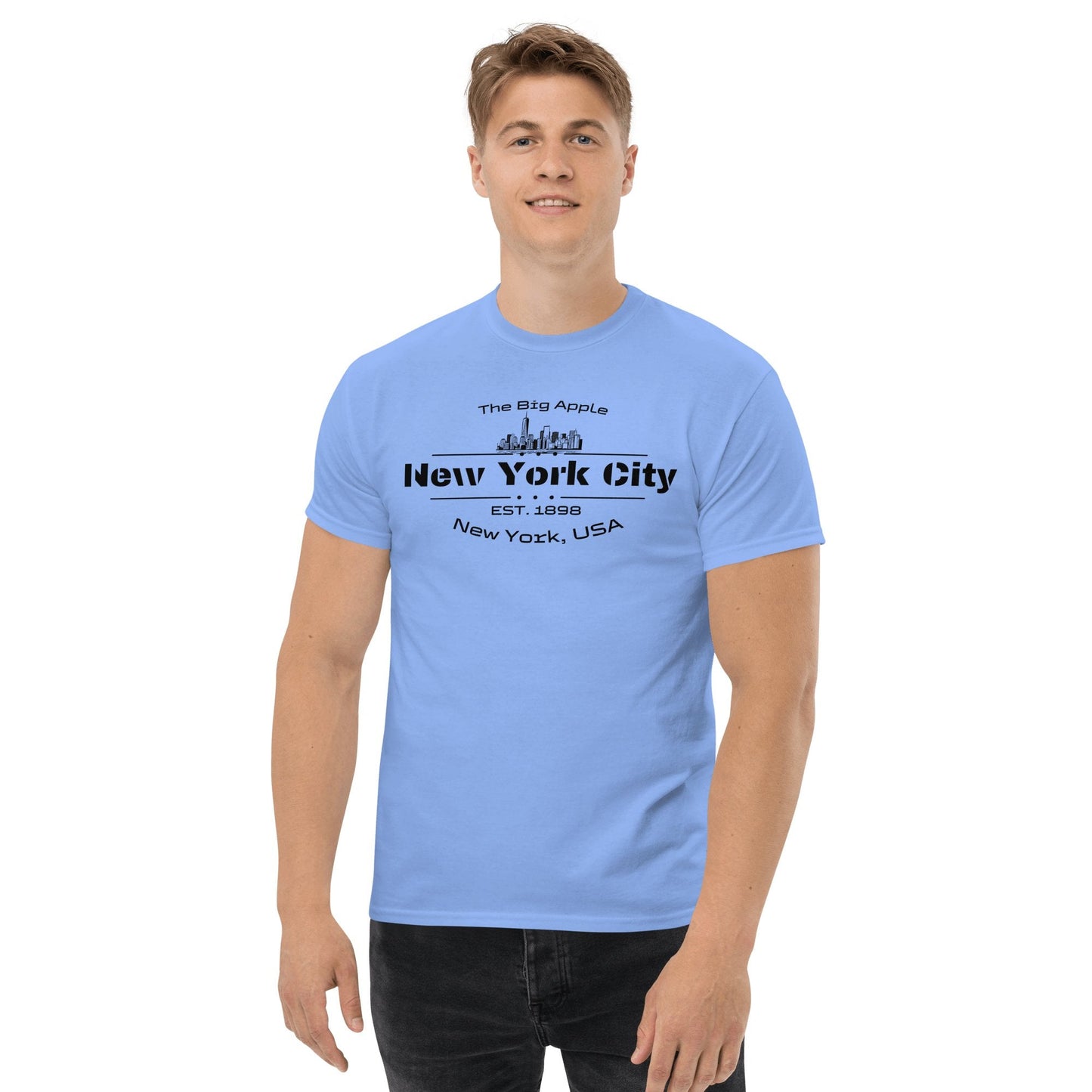 Klassisches Herren T-Shirt "New York City" - Artexio