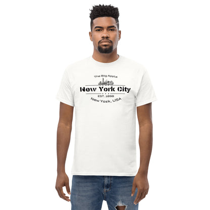 Klassisches Herren T-Shirt "New York City" - Artexio