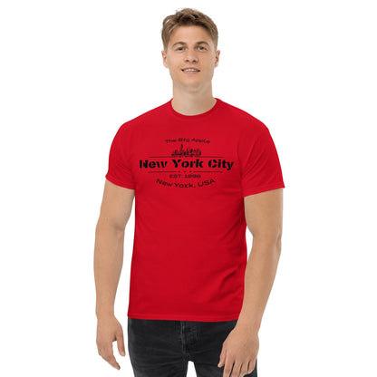 Klassisches Herren T-Shirt "New York City" - Artexio