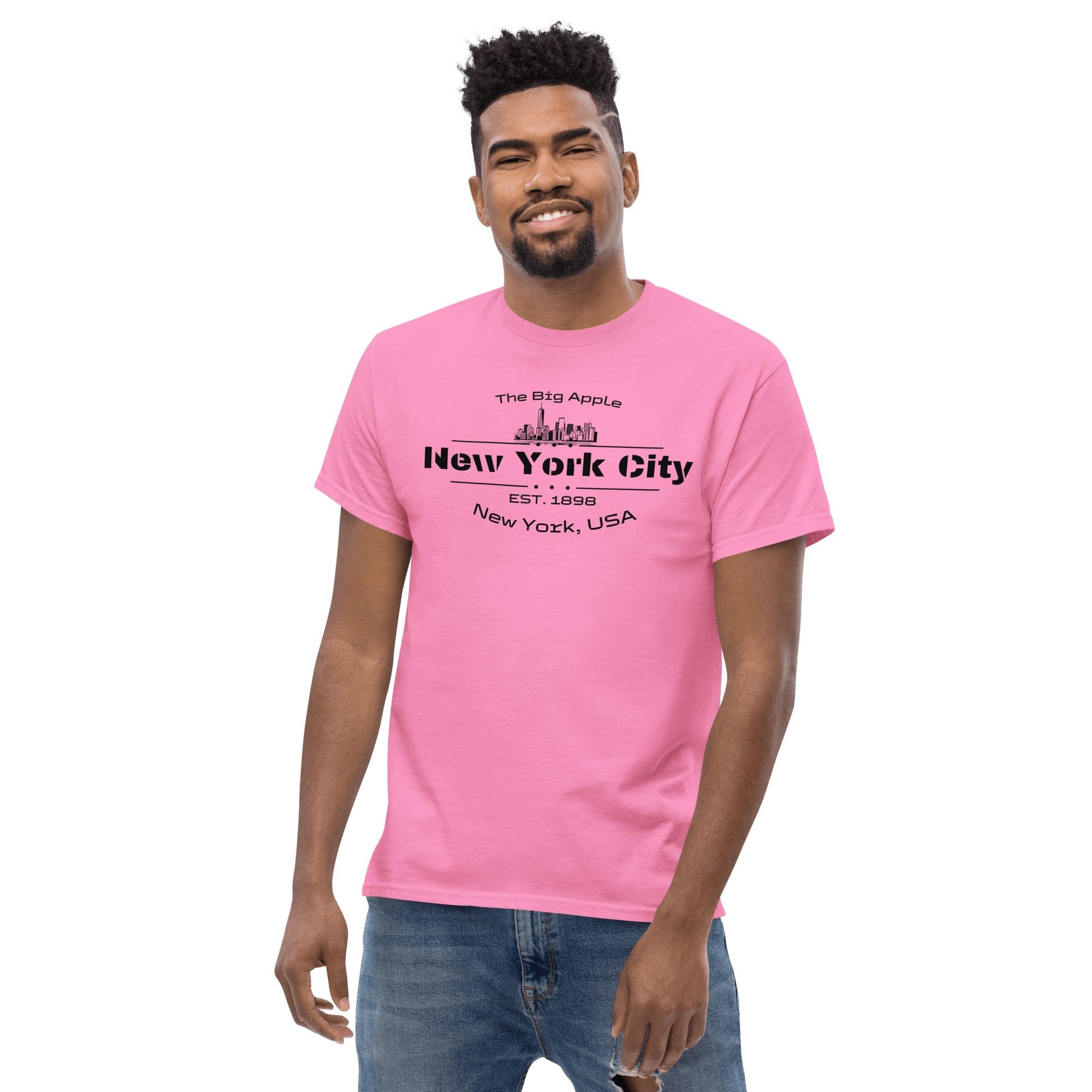 Klassisches Herren T-Shirt "New York City" - Artexio