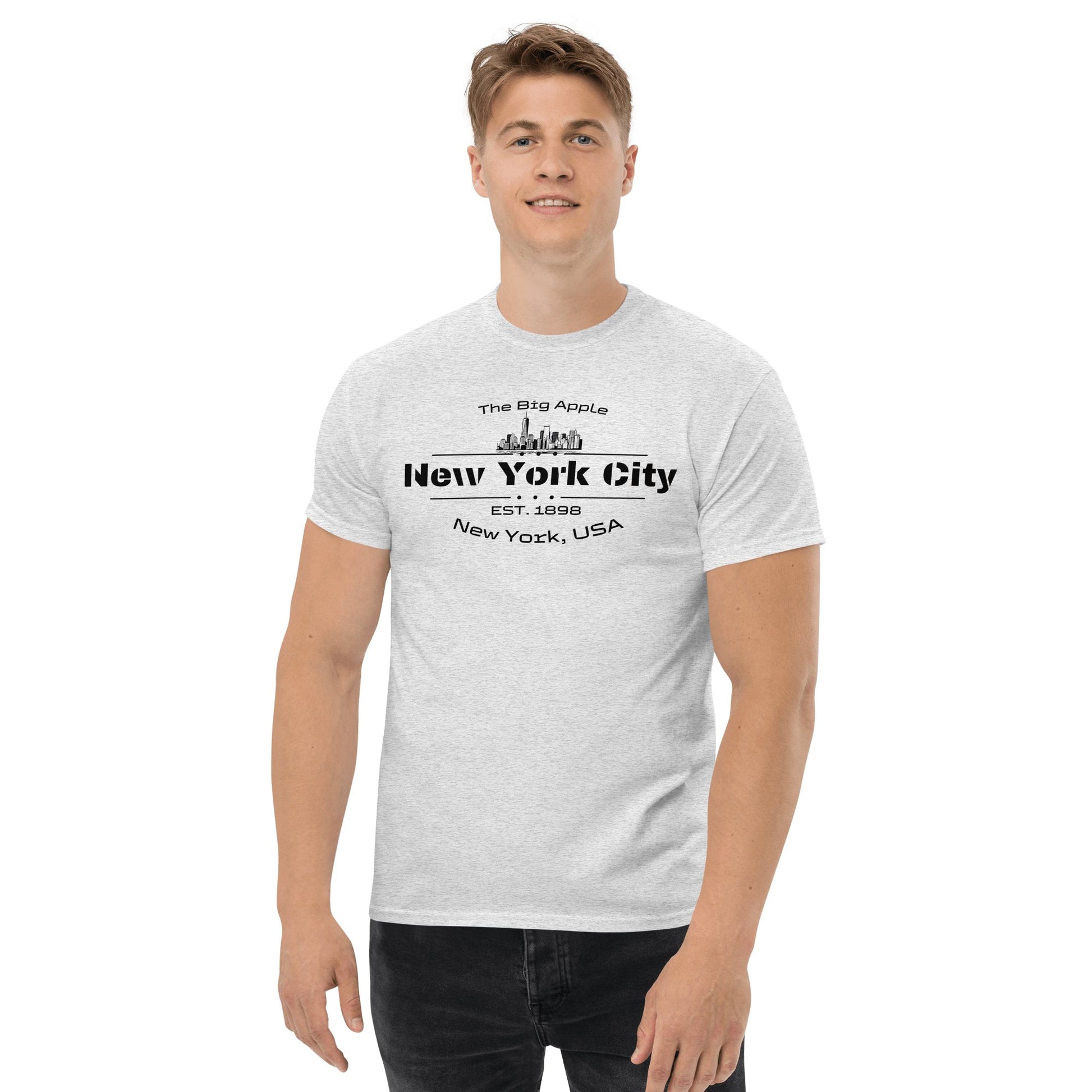 Klassisches Herren T-Shirt "New York City" - Artexio