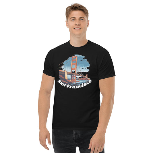 Klassisches Herren T-Shirt "San Francisco" - Artexio