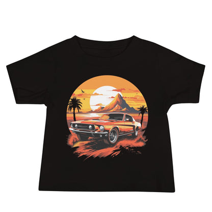 Kurzärmeliges Baby Jersey T-Shirt "Ford Mustang" - Artexio