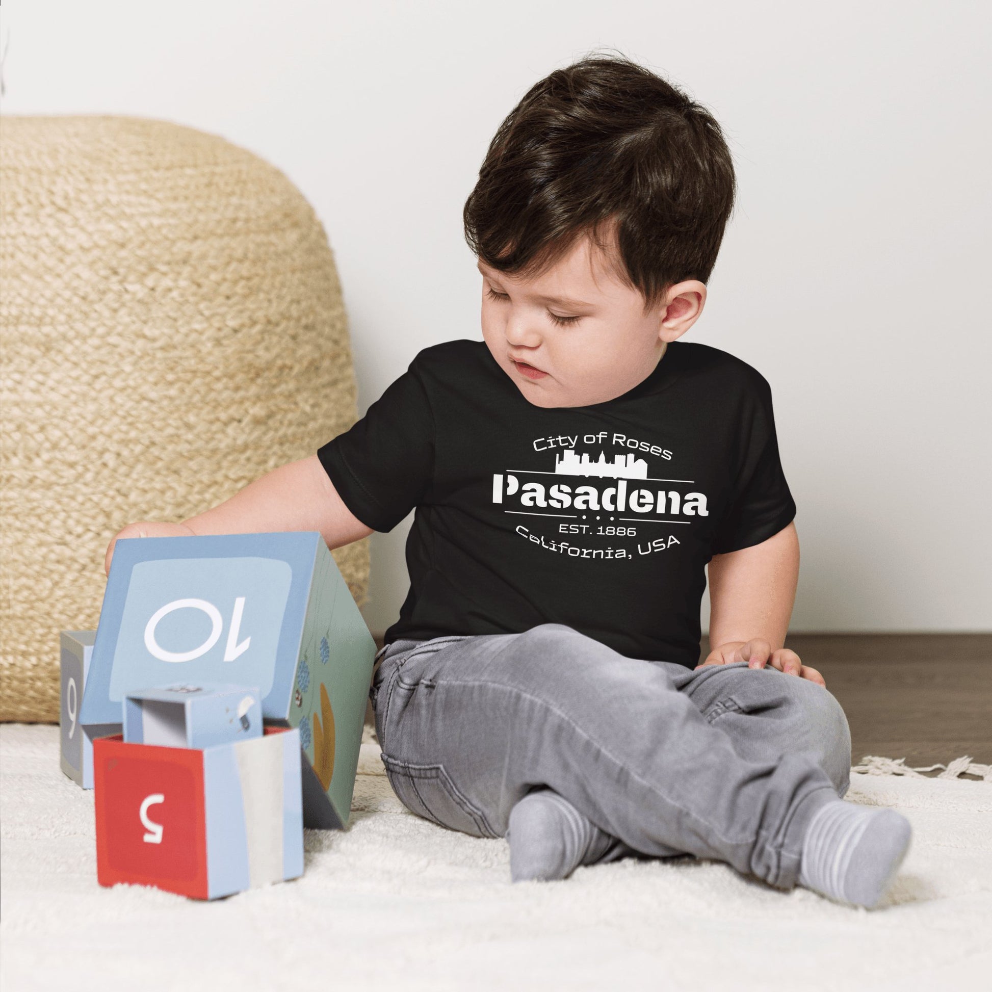 Kurzärmeliges Baby Jersey T-Shirt "Pasadena" - Artexio