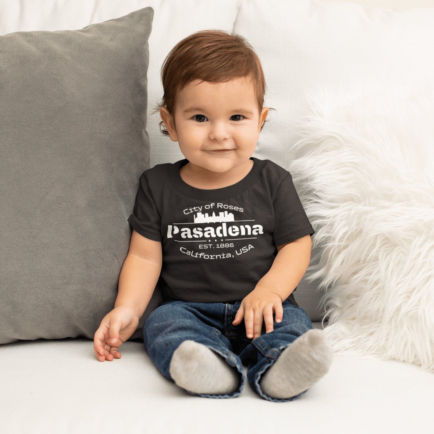 Kurzärmeliges Baby Jersey T-Shirt "Pasadena" - Artexio