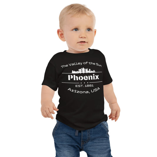 Kurzärmeliges Baby Jersey T-Shirt "Phoenix" - Artexio