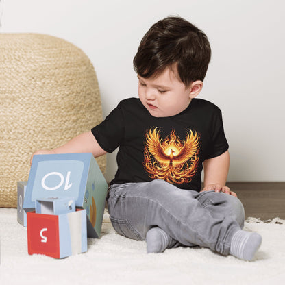 Kurzärmeliges Baby Jersey T-Shirt "Phoenix" - Artexio