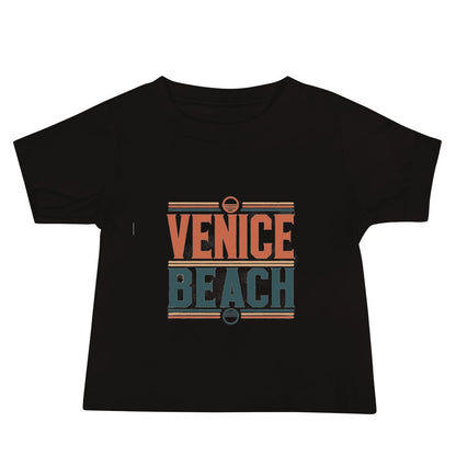 Kurzärmeliges Baby Jersey T-Shirt "Venice Beach" - Artexio