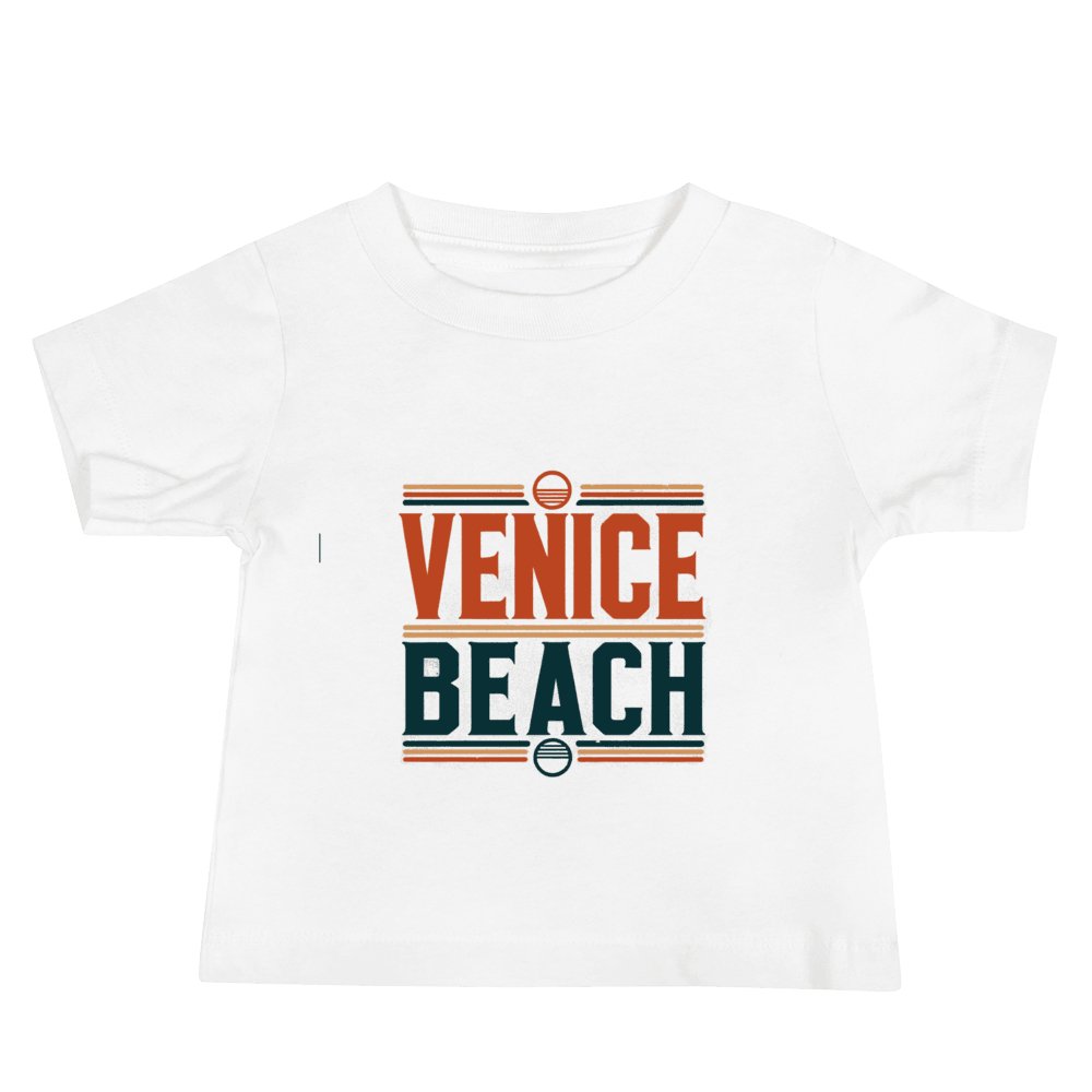 Kurzärmeliges Baby Jersey T-Shirt "Venice Beach" - Artexio