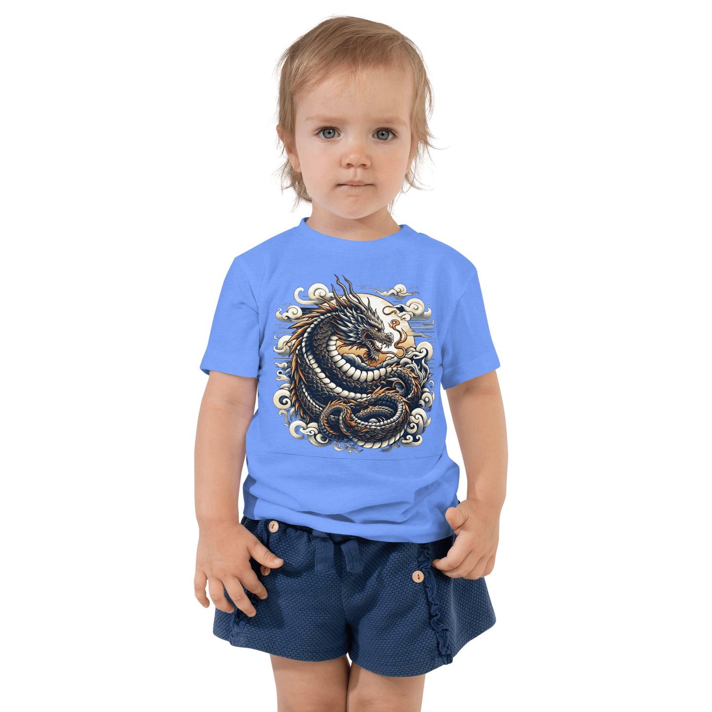 Kurzärmeliges Baby T-Shirt "Drache" - Artexio