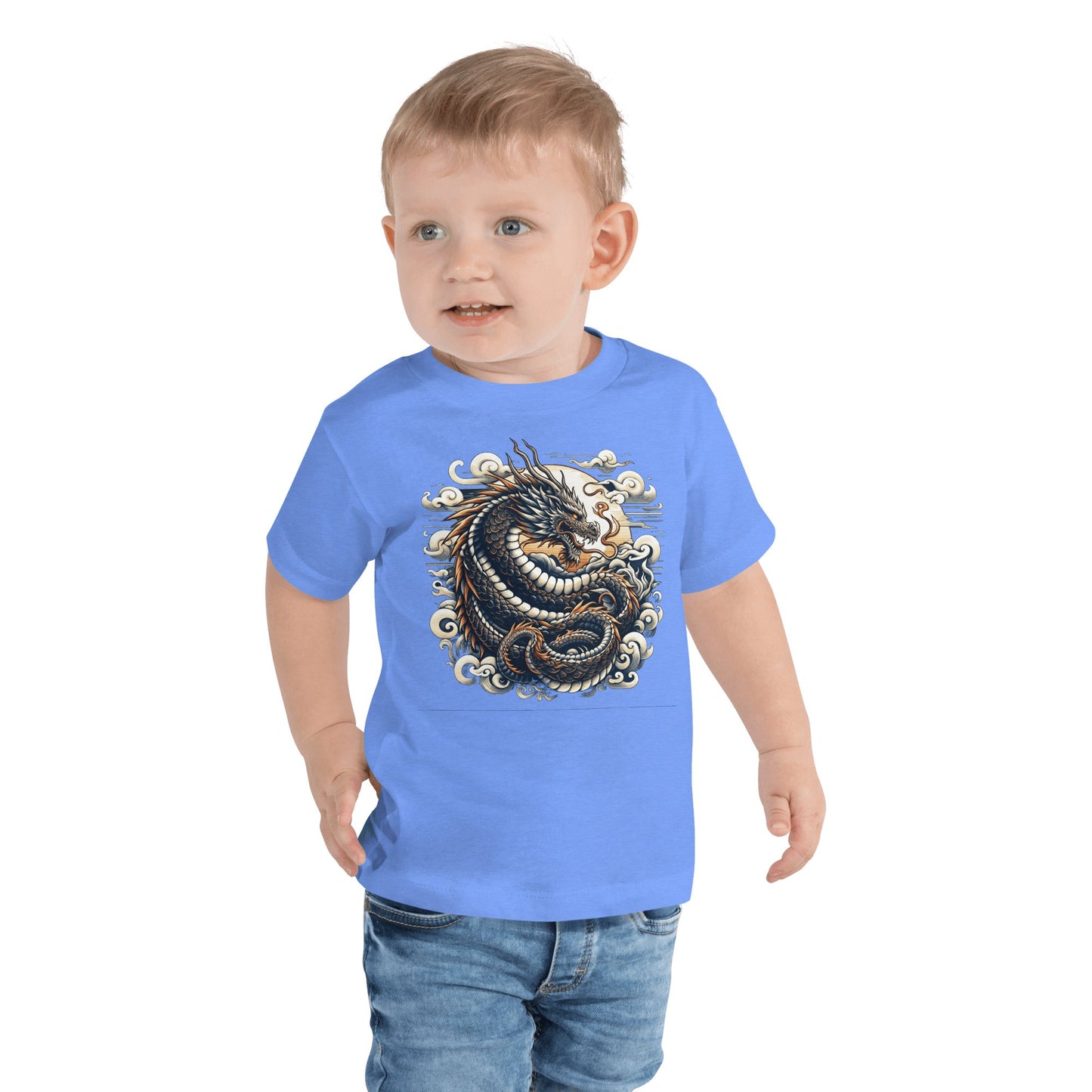 Kurzärmeliges Baby T-Shirt "Drache" - Artexio