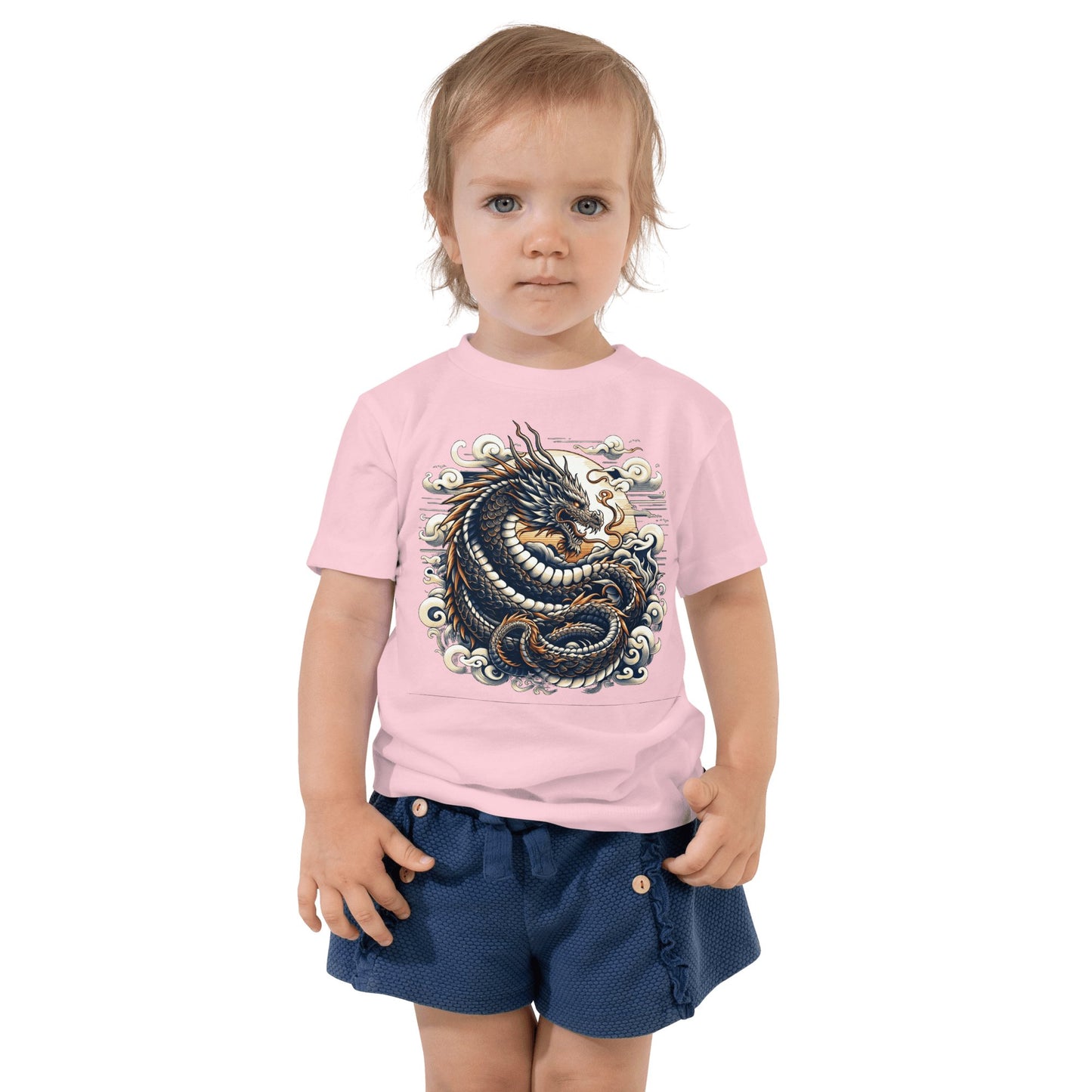 Kurzärmeliges Baby T-Shirt "Drache" - Artexio